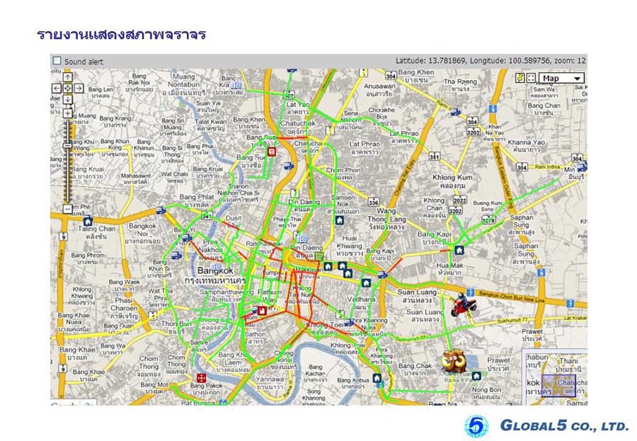 traffic map