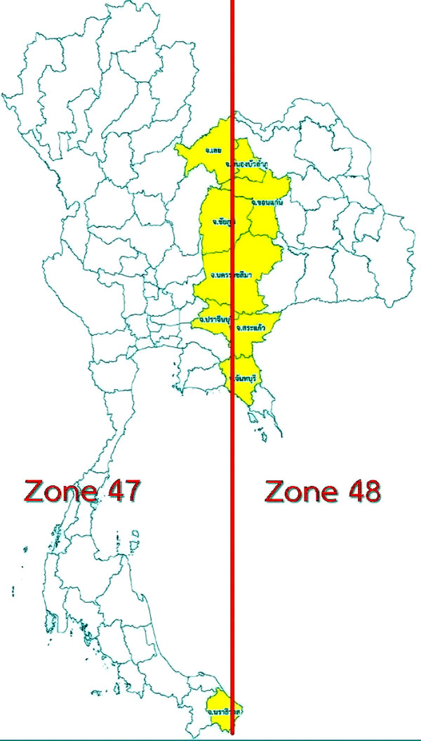 utm thailand zone